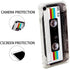 FAteam Case for iPhone SE (2022/2020) & iPhone 7/8 with Reinforced Corners TPU Soft Bumper Anti-Scratch Retro Cassette