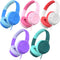 iClever Kids Headphones, 85dBA Safe Volume, Tangle Free, Swivel Foldable, 3.5mm Jack, Bulk 5 Pack for School/Classroom