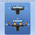 Car Charger, 15W Auto Clamping Charger Mount, 360° Rotatable Phone Mount for Car Vent, Anti Mistake Touch, for iPhone