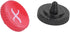Alloy Black + Red Paint Spraying Treatment Camera Shutter Release for X Series Cameras with Rubber Ring Fuji Soft
