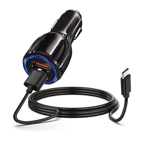 Fast Car Charger USB Type C Cable for TCL Flip Pro, Alcatel Go Flip 4, Sonim XP8, Jitterbug Phones