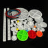 URIMPAVIDO 51PCS Plastic Gear Kit Single Gear Crown Gear Belt Pulley for RC