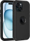 Shop iPhone 15 Plus Case - Heavy Duty, Full Body Rugged, Built-in Screen Protector, Shockproof & Dustproof, 6.7” Black.