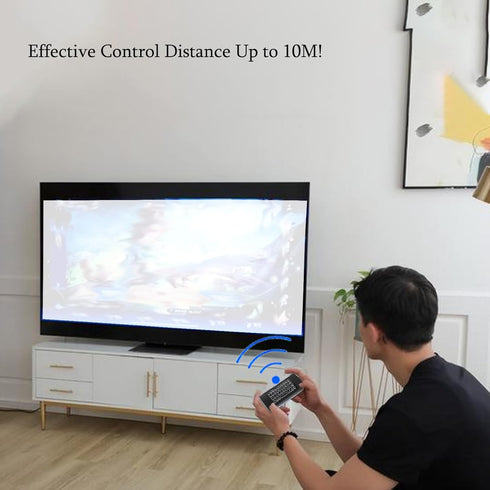 MX3 Air Mouse Voice Remote Control, 2.4G Mini Wireless Keyboard Air Mouse for Android Smart TV Box, Projector HTPC Mini