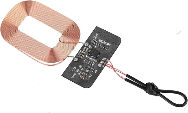 Qi Standard Wireless Charger Receiver Module, Ultra-Thin 5V 1A DIY Wireless Charging Receiver Circuit for Qi