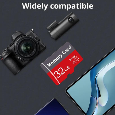 Yicunxin 2 Pack 32GB C10 A1 (32, Memory Card with Adapter, High Speed TF Card, UHS-I Memory TF Card for Tablet/Mobile