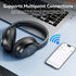 MZYDM 40 Microphone,5.3 Headset, Bluetooth Headphones Over Ear, Hours Playtime Wireless Headphones with Bluetooth, HiFi