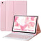 Keyboard Case for Samsung Galaxy Tab A9+/Plus 11’’ 2023, Detachable Bluetooth Keyboard with S Pen Holder, Pink