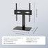 VEVOR 32-55 inch Universal TV Mount for TVs, Height Adjustable Swivel Stand with Tempered Glass Base for Bedroom