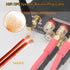 UCINNOVATE 2 Pack High-end Pure Copper HIFI OFC Speaker Wire Cable with Gold-Plated Banana Plugs, 2m