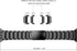Titanium Band for Apple Watch, Compatible with 49mm, 45mm, 44mm, 42mm, Black Metal Replacement Strap