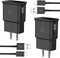 Samsung USB-C Charging Cable 6.6ft, Type C Fast Charger for Galaxy S23/S22/S21/S20/S10e/Note20/2-Pack.