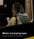 Ringke Privacy Glass Screen Protector for iPhone 14 Pro Max, Anti-spy Full-Coverage Tempered Glass