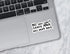 Yanashop88 (3Pcs) 3X3 No You Can't Leave AMA You Work Here - Funny Nurse & Healthcare Stickers - Stickers for Laptop