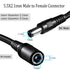 5Pcs Male to Female DC Extension Cable - 3.3ft/1Meter, 5.5mm x 2.1mm for CCTV Security Camera and LED Light Strips