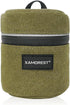 Camera Lens Case Lens Bag Compatible (3.15" x 3.15"(Canvas, Green))