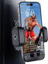 IPOW Magnetic Gym Phone Holder with 360 Rotation, Strong Alloy Base & Adjustable