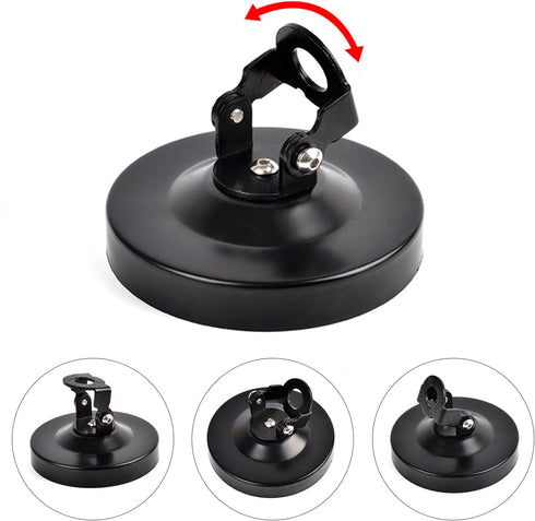 YNIBST 4Inch Angle Adjustable Magnetic Antenna Mount Base Suitable for Mobile Antenna CB/HF/VHF/UHF Antenna