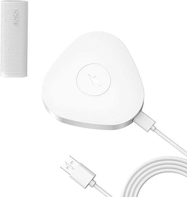 Wireless Charger Compatible with Sonos Roam Gen 2nd/1st, Magnetic Charging Base, Dock for Portable Bluetooth Speaker