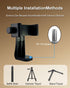 SEYUGOPTI 360 17 16 15 14 Tripod Phone Mount for Selfie Stick Camera Stand Vlogging, Rotates Adjustable Cell Phone Clip