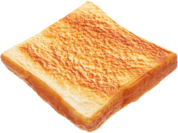 Baluue 1pcs Simulation Artificial Bread Fake Toast Slice Realistic False Toast Bread