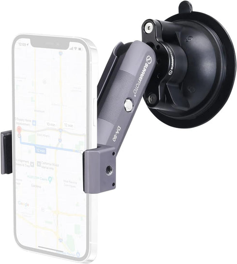 SUNWAYFOTO Universal Cellphone Auto Bracket - Suction Cup Mount for Windshield Car Window, Cell Phone Holder SPH-01