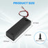 SDTC Tech 1 1.5V 1.5 1.5V 4 Packs x AA Battery Holder with Wires, Volt Battery Case Box with ON/Off Switch, Battery
