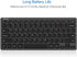 Arteck 2.4G Wireless Keyboard, Ultra Slim Compact Keyboard with Media Hotkeys for Computer Desktop PC Laptop