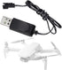 BAIMOQI SM-2P 3.7V 500mAh USB Charger Cable with Connector Plug Lithium Battery USB Charging Cable Output for Remote