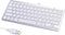 2021 Upgraded PC Computer Laptop Mini USB Wired Keyboard, 78 Scissor Keys, Compact Multimedia Keyboard (Silver)