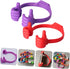 OSALADI 2pcs Creative Thumbs Gesture Desktop Holder Multi-Function Adjustable Cell Phone Stand Purple and Red for Desks