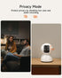 CINMOORE 5MP 64GB 3K 360 2-Way 2.4G 5G Camera for Home Security, Free SD Card, Non-Subscription AI Human/Pet/Facial