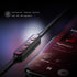 Wired USB C Headphones for Sports Running, Half in-Ear Earbuds with Microphone, Secure Fit, Tangle-Free Braided Cord,