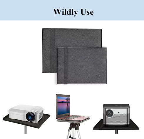 HANTAQ Mini Projector Laptop Notebook Tray, Projector Tray Platform Holder Pallet for Tripod Stand,Widely Use