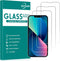 3 Pack Screen Protector for iPhone 14/iPhone 13/iPhone 13 Pro, 6.1 Inch 9H HD Full Clear Tempered Glass Protection