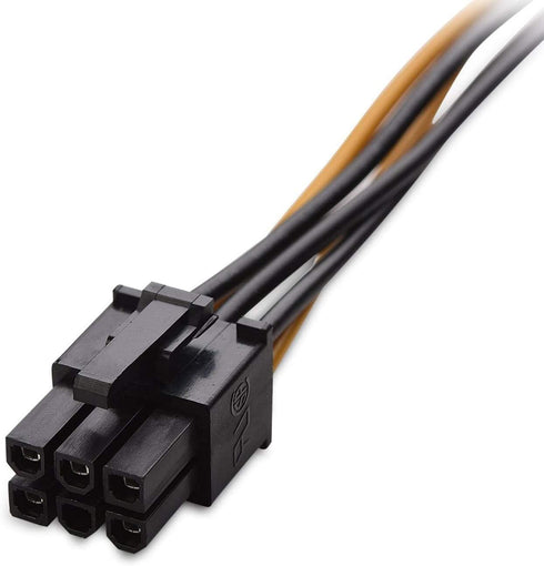 6 Pin to SATA Power Cable Adapter (PCIe to SATA 15 Pin), 20CM/8inch Graphics Video Card Power Cable