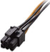 6 Pin to SATA Power Cable Adapter (PCIe to SATA 15 Pin), 20CM/8inch Graphics Video Card Power Cable