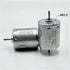AYEXNSW RS-365-14170 12V 14.4V 15V 18V 7700RPM 1Pcs Mini Carbon Brush Motor DC High Speed Double Shaft for Sweeper