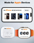3 in 1 Charging Station Compatible with Magsafe Charger for iPhone 16 15 14 13 12 Series, AirPods, iWatch