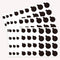 YEWROXY 108 PCS Phone Camera Cover, Black Webcam Cover Vinyl Stickers, Camera Covers