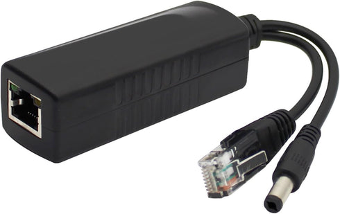 ANVISION 48V to 12V PoE Splitter Adapter, IEEE 802.3af Compliant, for IP Camera, AP Router, VoIP Phone