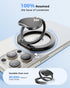 SUPERONE 17/16/15/14/13/12 Upgraded Ultra-Thin Magnetic Phone Grip for MagSafe Ring Holder, Removable Gym Dual-Sided