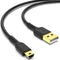 ULIFTUS 10FT Mini USB Cable, Standard USB 2.0 to USB Mini B Charging