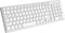 JKSML Wireless Keyboard with 102 Keys, Bluetooth and 2.4 GHz Wireless, Low Profile,