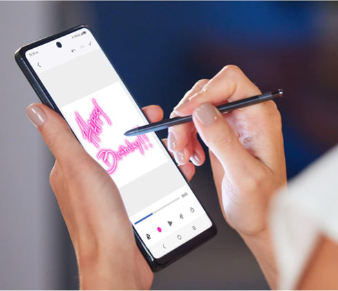Stylus Pen Replacement for TCL Stylus 5G, Touch Pen T779W Version with Eject Pin (Lunar Black)