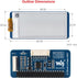 2.13inch 250x122 3.3V/5V Nano/Arduino/STM32, waveshare Four Color E-Ink Display HAT (G), Resolution Red Yellow Black