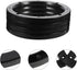 Wakauto 4 Pairs 6.5 inch Car Speaker Spacer Adapter Stackable Plastic Mount Bracket Ring