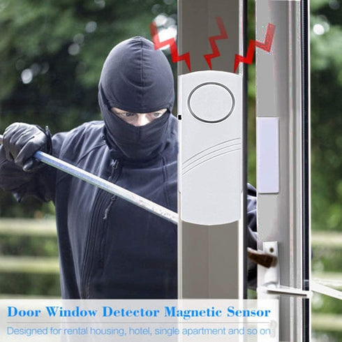 2 Pack Door Alarms for Home Security, Window Door Alarms, Window Alarm Sensors, Door Alarms for Kids Safety,DIY Protection Burglar Bell Alarm for Home,Office