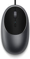 Satechi Aluminum C1 USB-C Wired Mouse for M2/M1 MacBook Pro/Air, iPad Pro/Air, Mac Mini, iMac M1