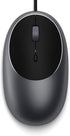 Satechi Aluminum C1 USB-C Wired Mouse for M2/M1 MacBook Pro/Air, iPad Pro/Air, Mac Mini, iMac M1
